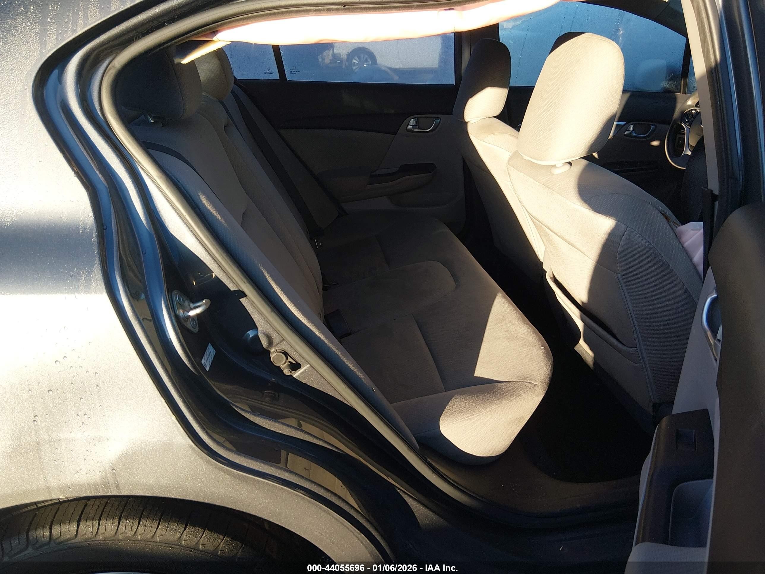 2013 Honda Civic Ex Gray vin: 19XFB2F87DE080343