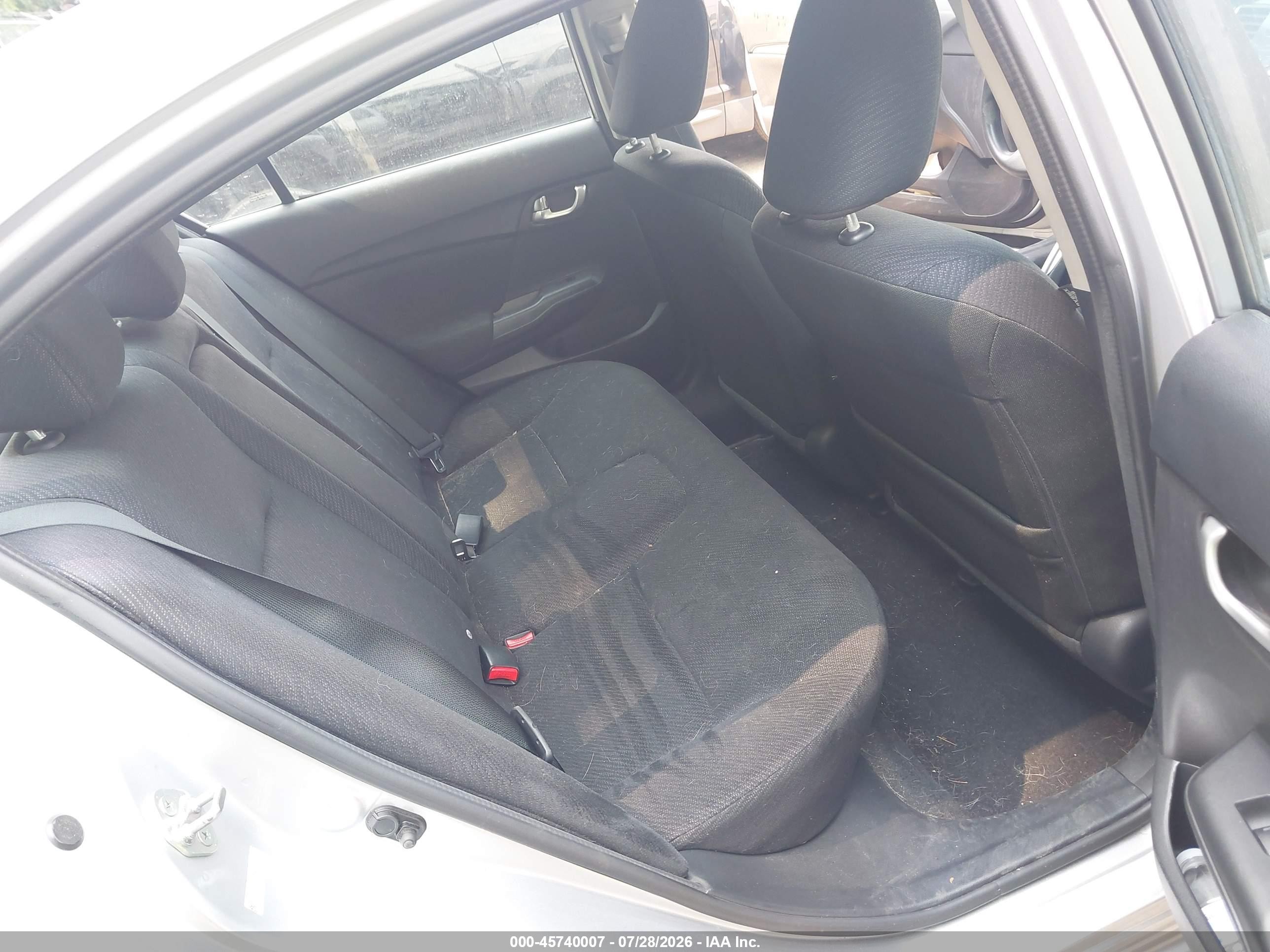 2013 Honda Civic Ex Silver vin: 19XFB2F87DE089091