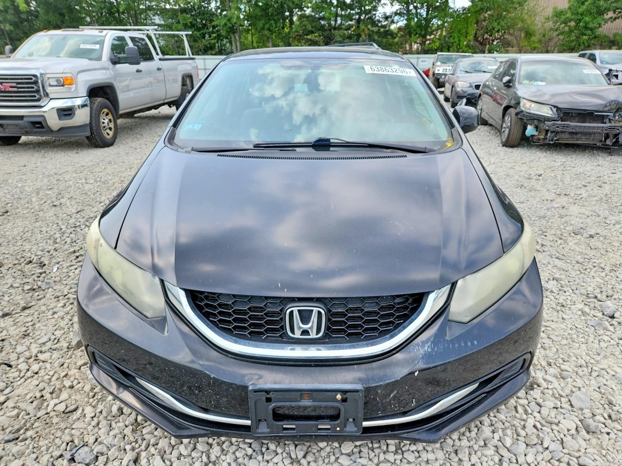 2013 Honda Civic Ex Black vin: 19XFB2F87DE211643