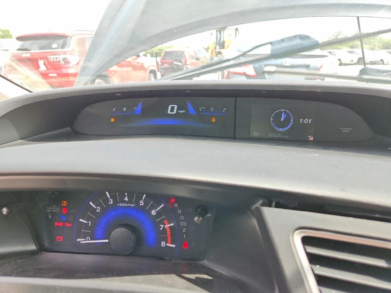 2013 Honda Civic Ex Black vin: 19XFB2F87DE211643