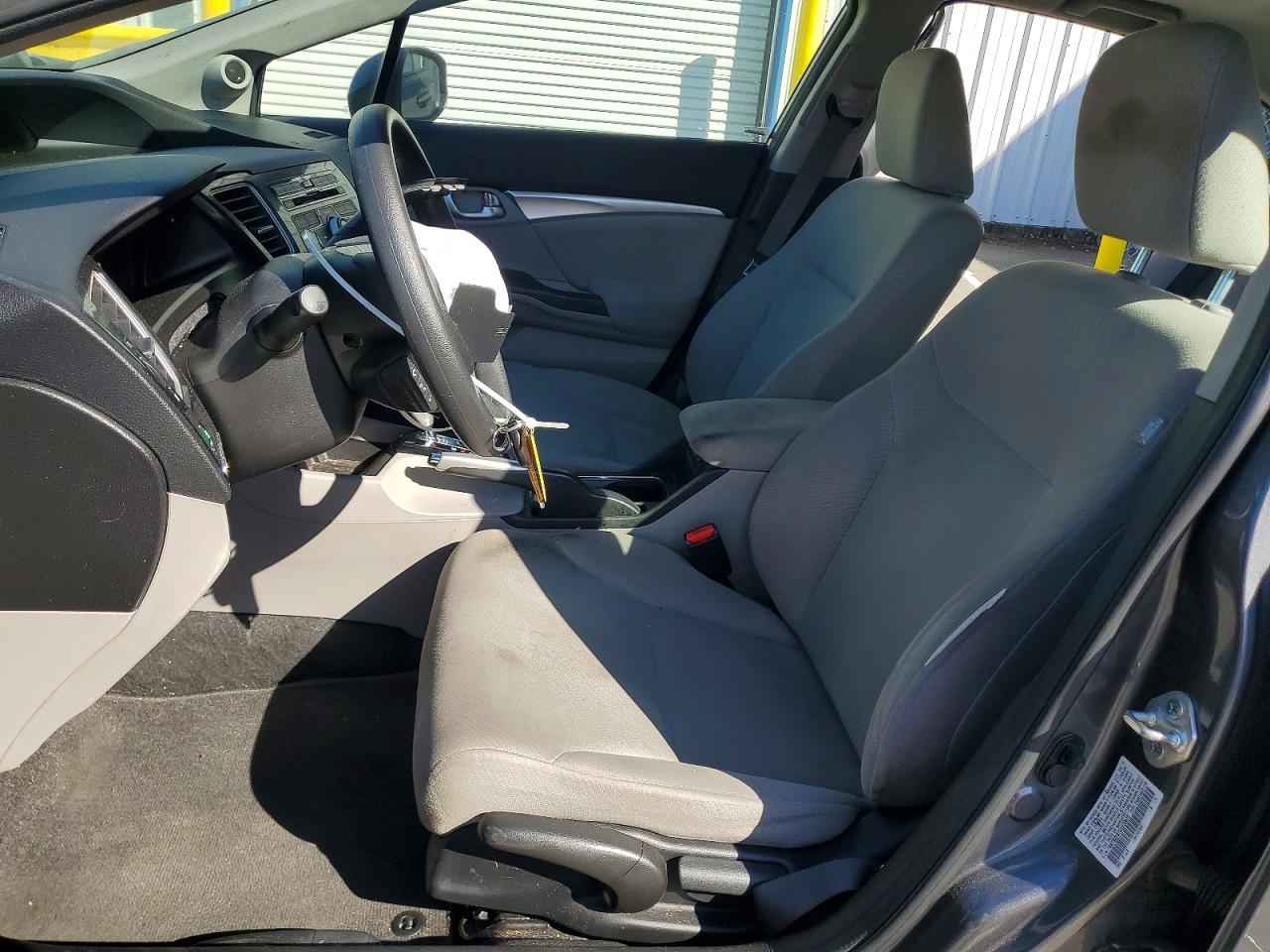 2013 Honda Civic Ex Gray vin: 19XFB2F87DE239670