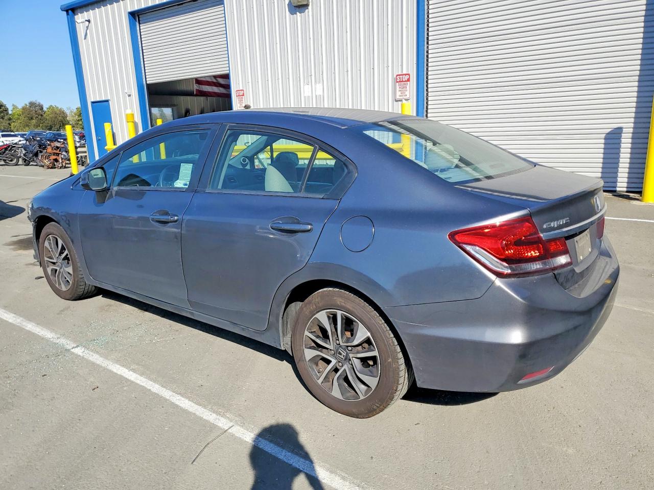 2013 Honda Civic Ex Gray vin: 19XFB2F87DE239670