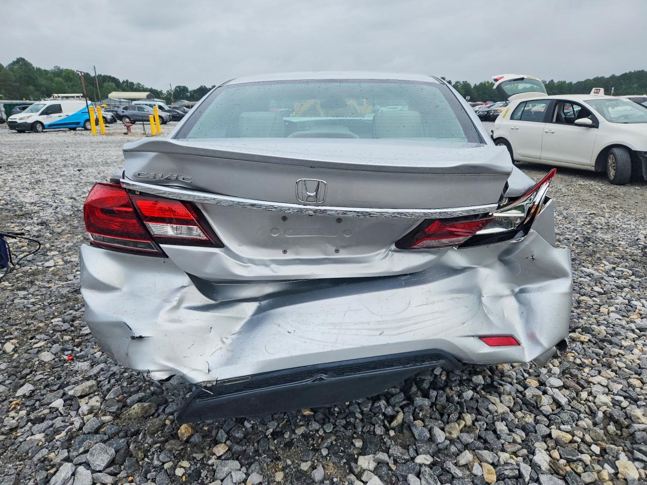 2014 Honda Civic Ex Silver vin: 19XFB2F87EE002906