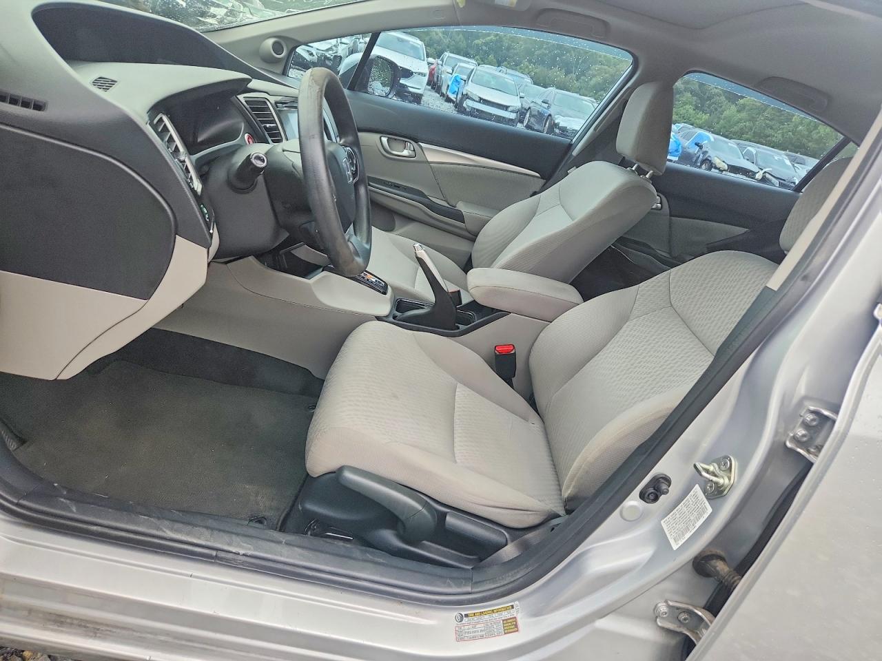 2014 Honda Civic Ex Silver vin: 19XFB2F87EE002906
