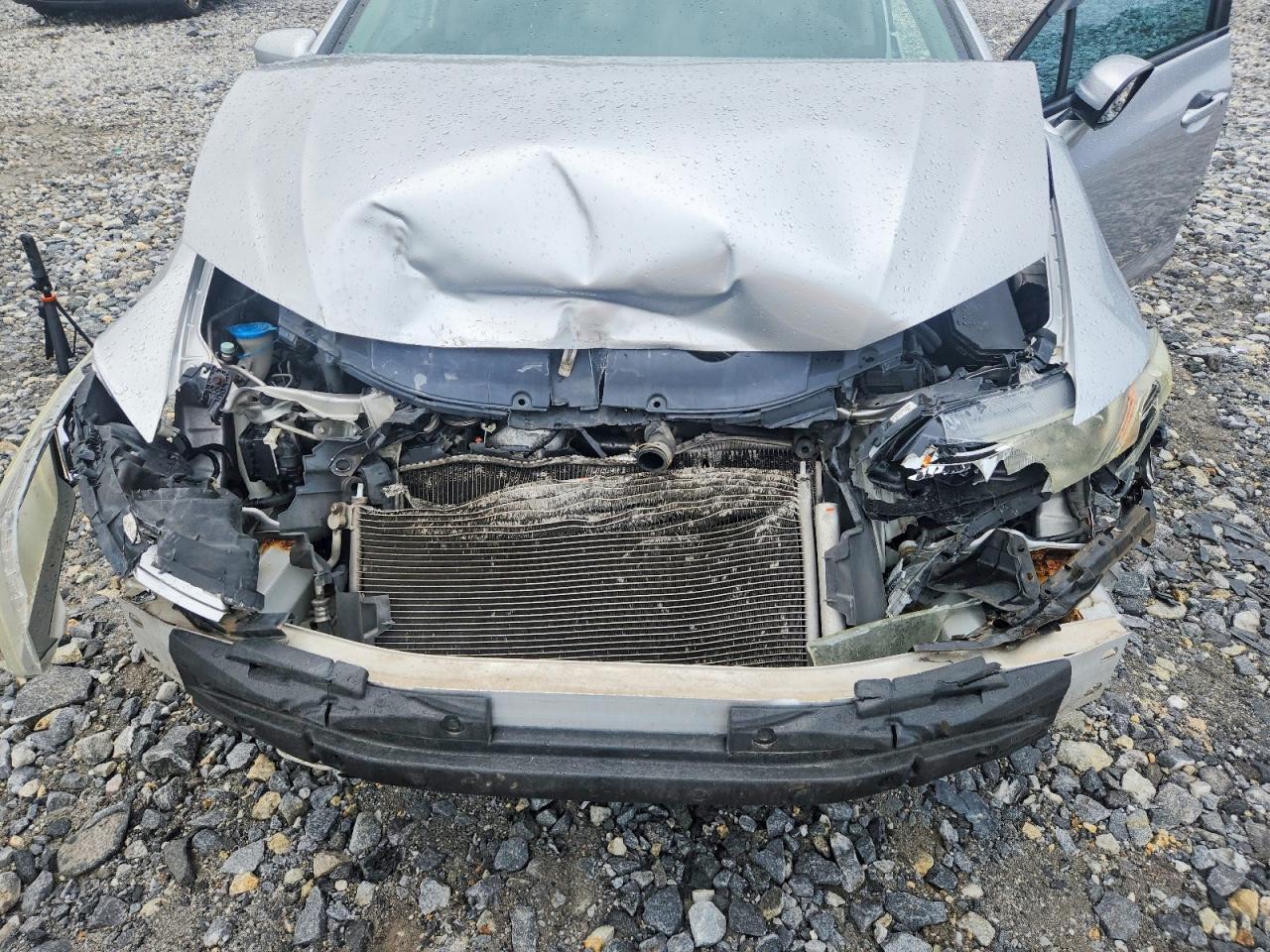 2014 Honda Civic Ex Silver vin: 19XFB2F87EE002906