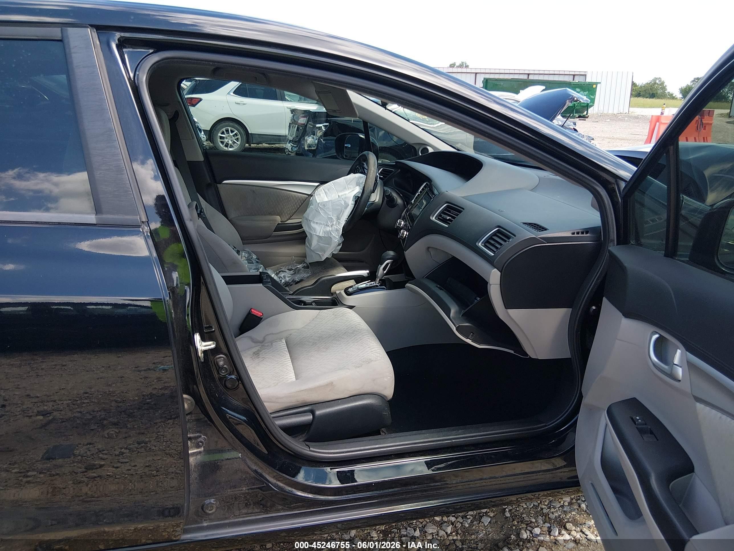 2014 Honda Civic Ex Black vin: 19XFB2F87EE004431