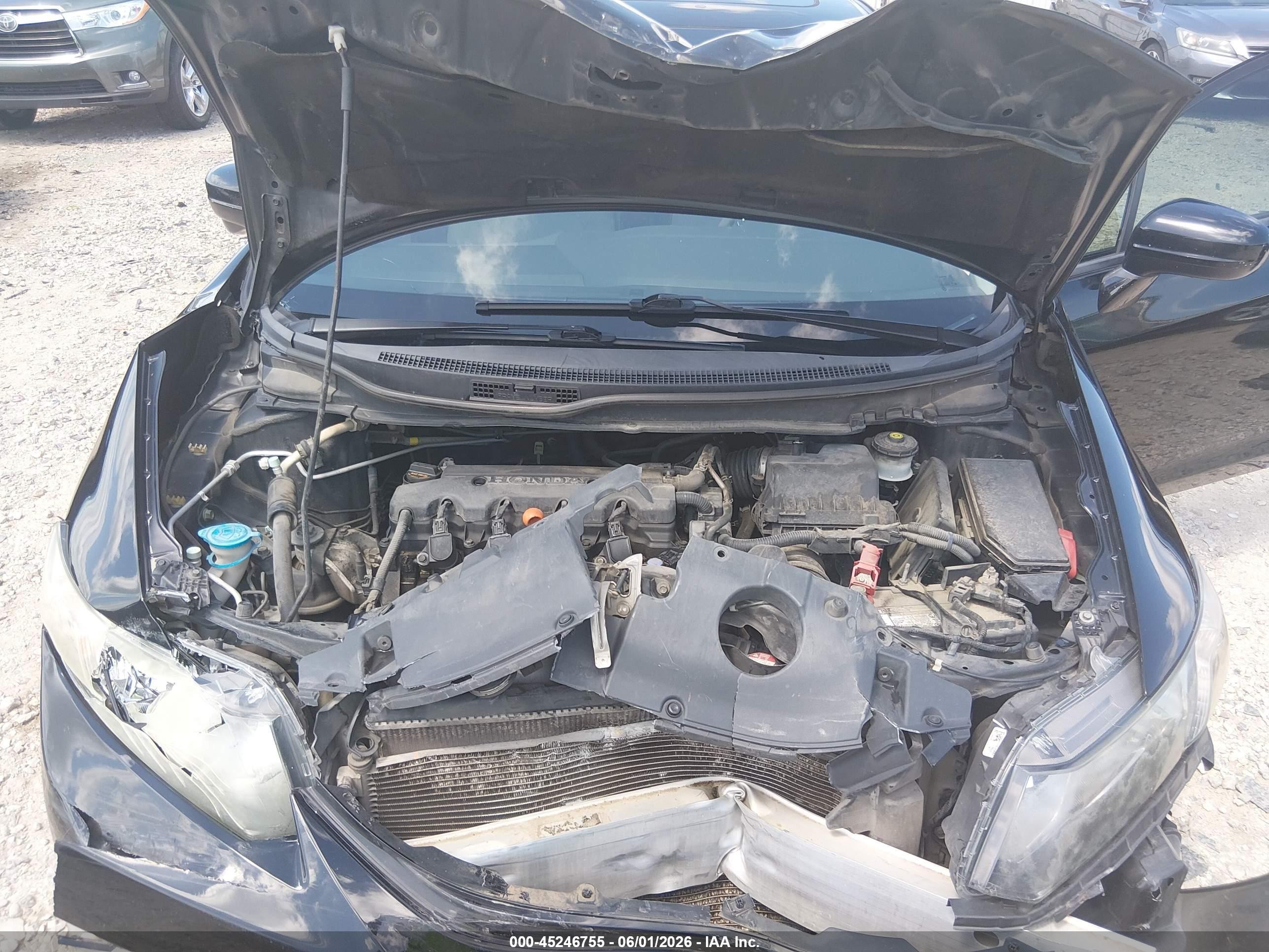 2014 Honda Civic Ex Black vin: 19XFB2F87EE004431
