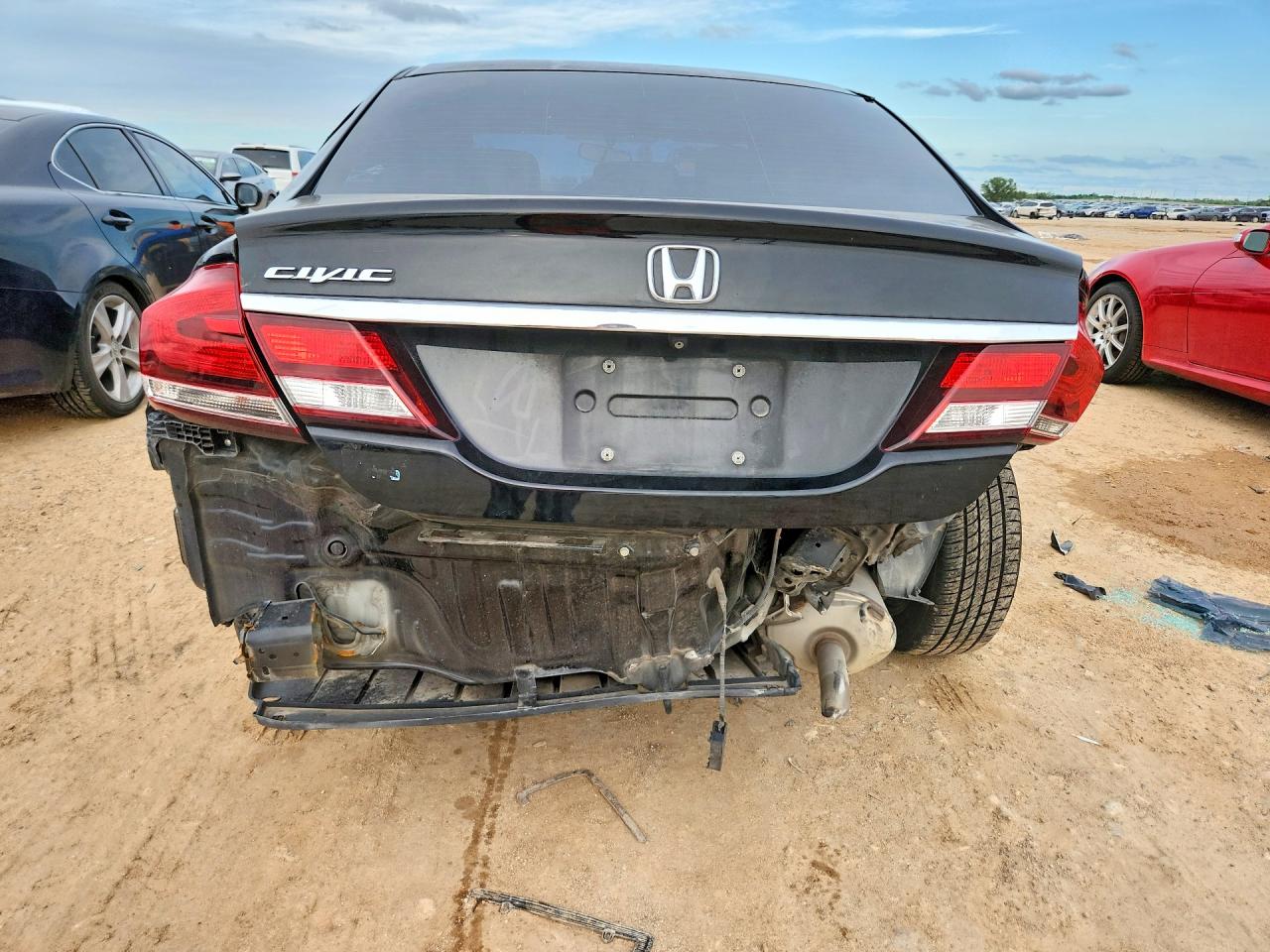 2014 Honda Civic Ex Black vin: 19XFB2F87EE051085
