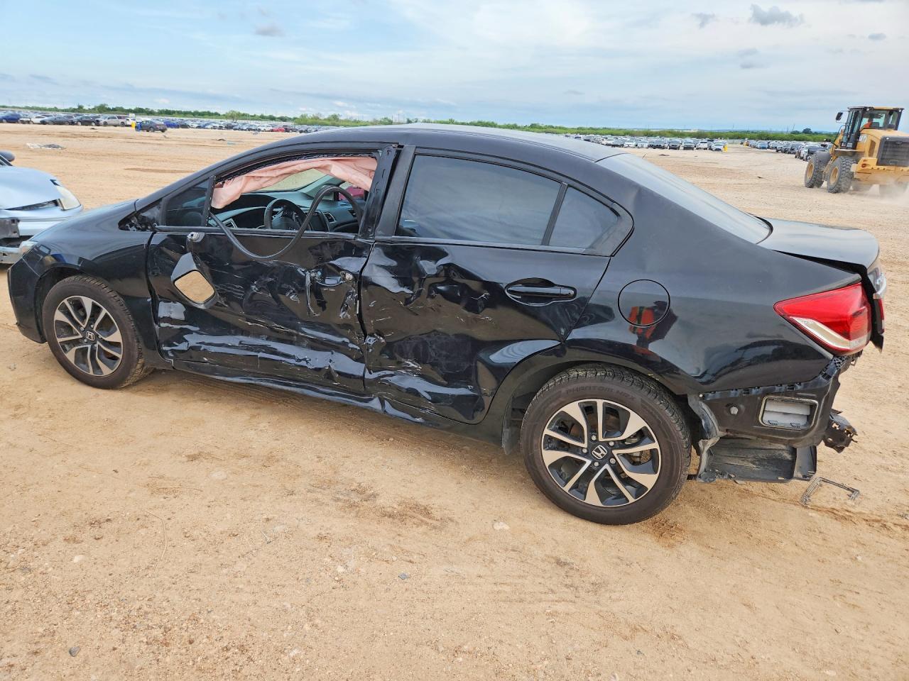 2014 Honda Civic Ex Black vin: 19XFB2F87EE051085