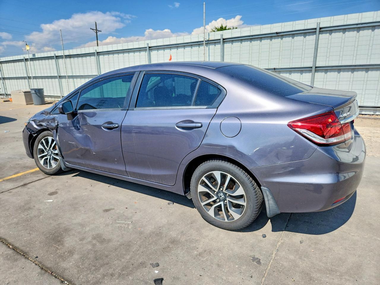 2014 Honda Civic Ex Gray vin: 19XFB2F87EE060479