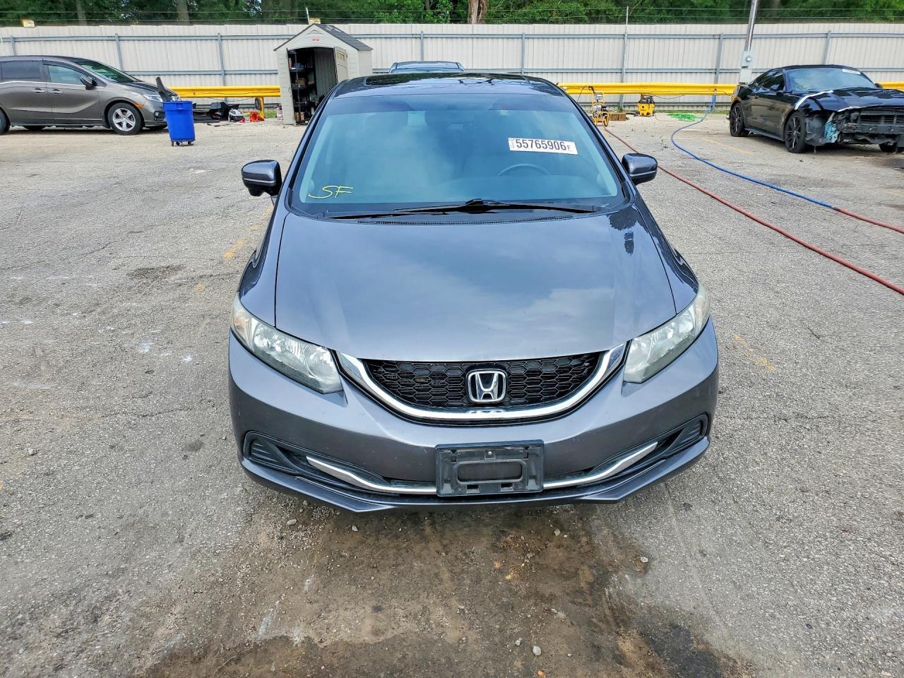 2014 Honda Civic Ex Gray vin: 19XFB2F87EE069103