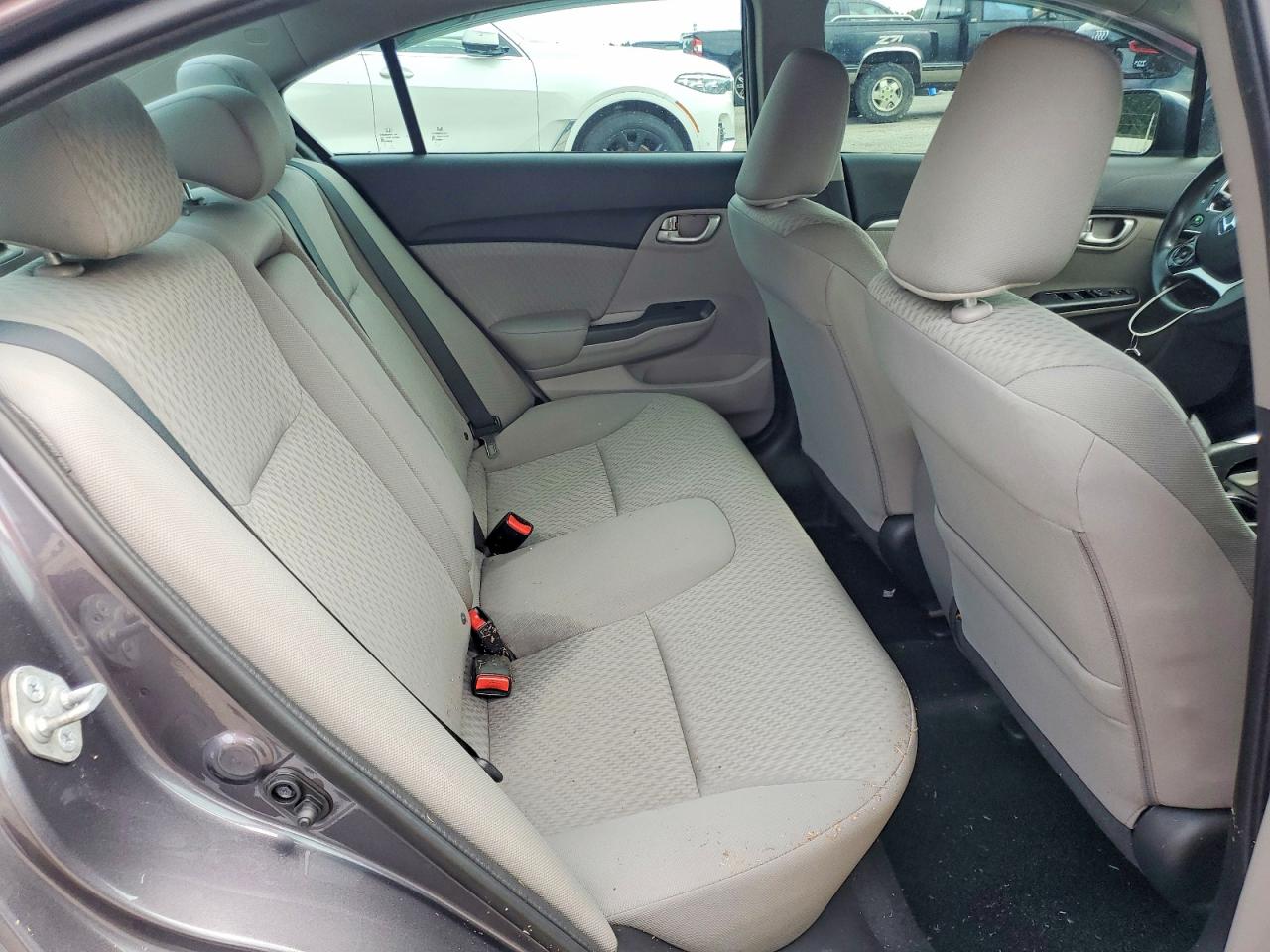 2014 Honda Civic Ex Gray vin: 19XFB2F87EE069103