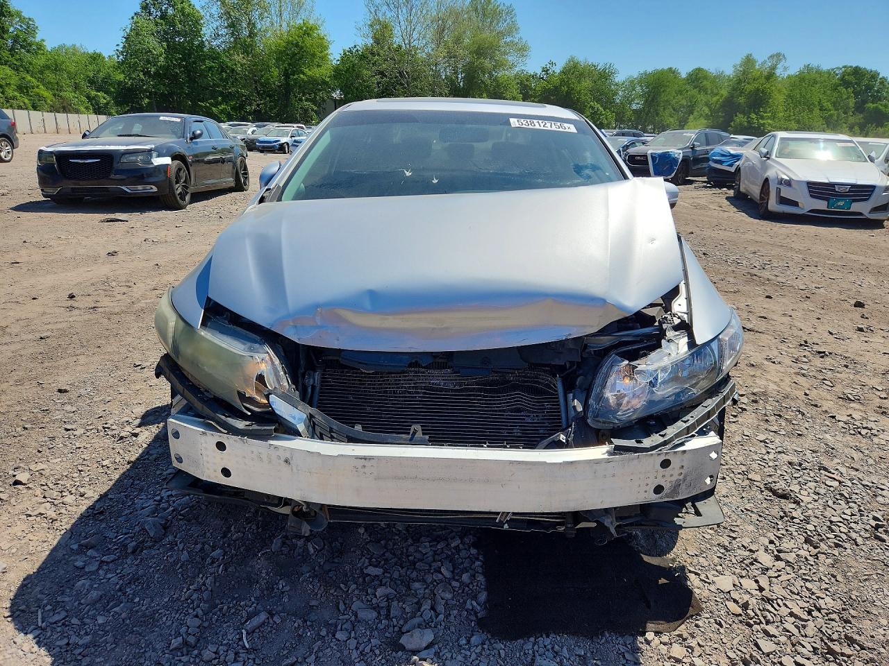 2014 Honda Civic Ex Silver vin: 19XFB2F87EE072194