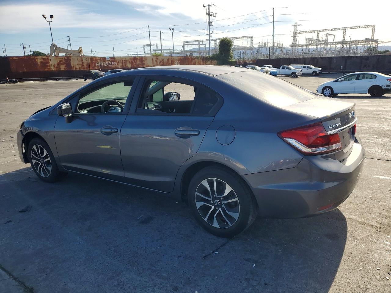 2014 Honda Civic Ex Gray vin: 19XFB2F87EE217086