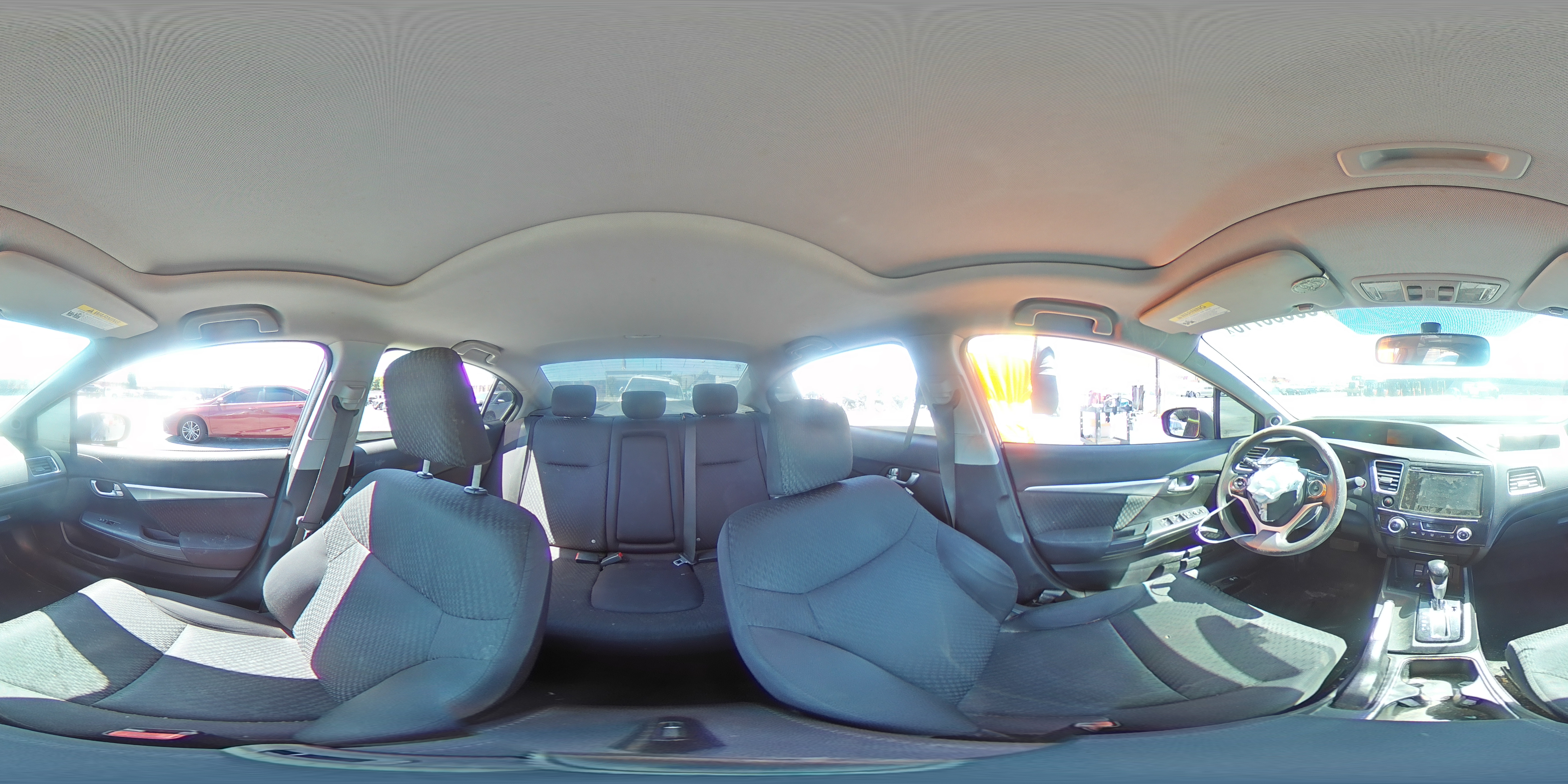 2014 Honda Civic Ex Gray vin: 19XFB2F87EE217086