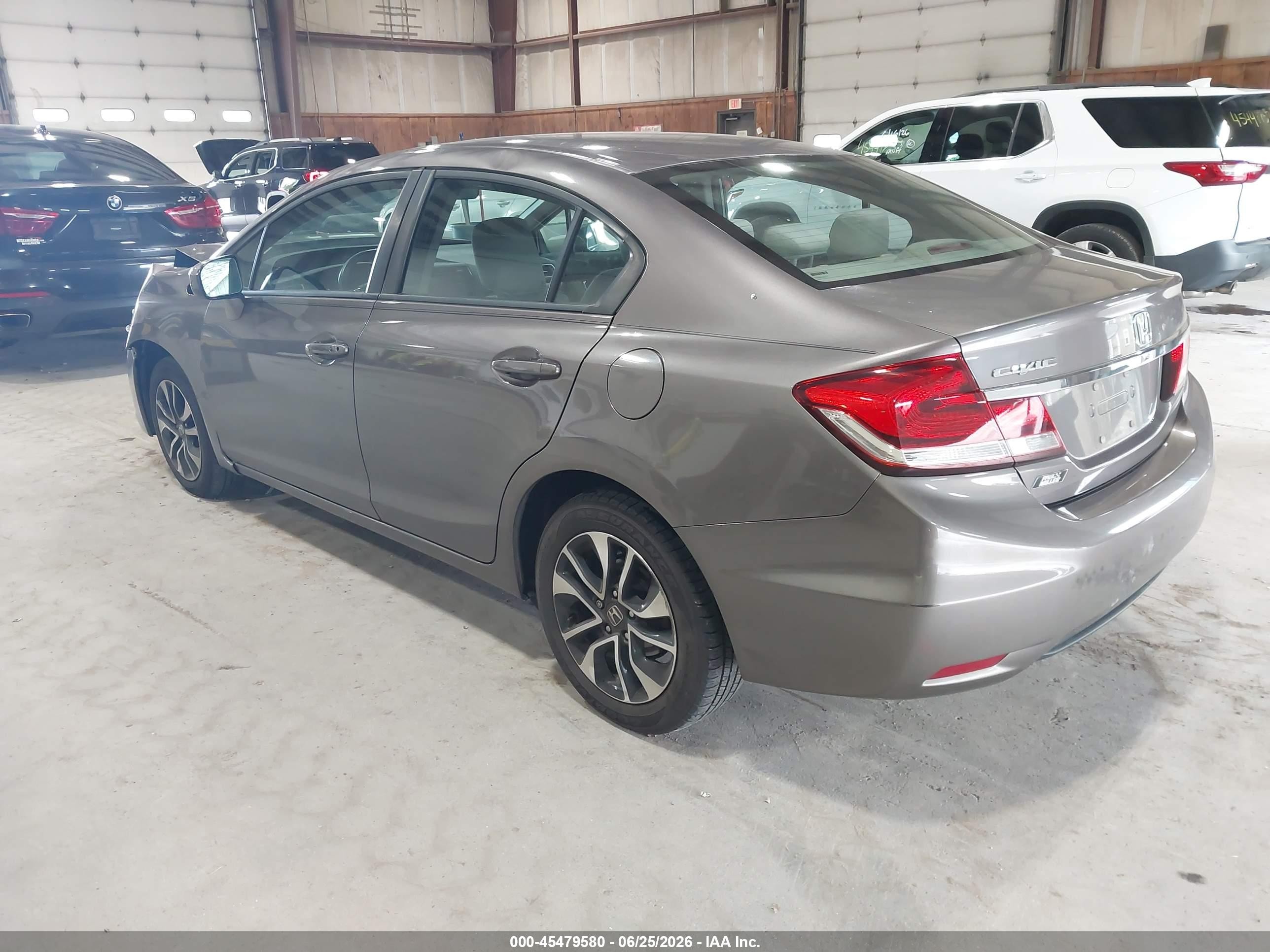 2014 Honda Civic Ex Brown vin: 19XFB2F87EE222448