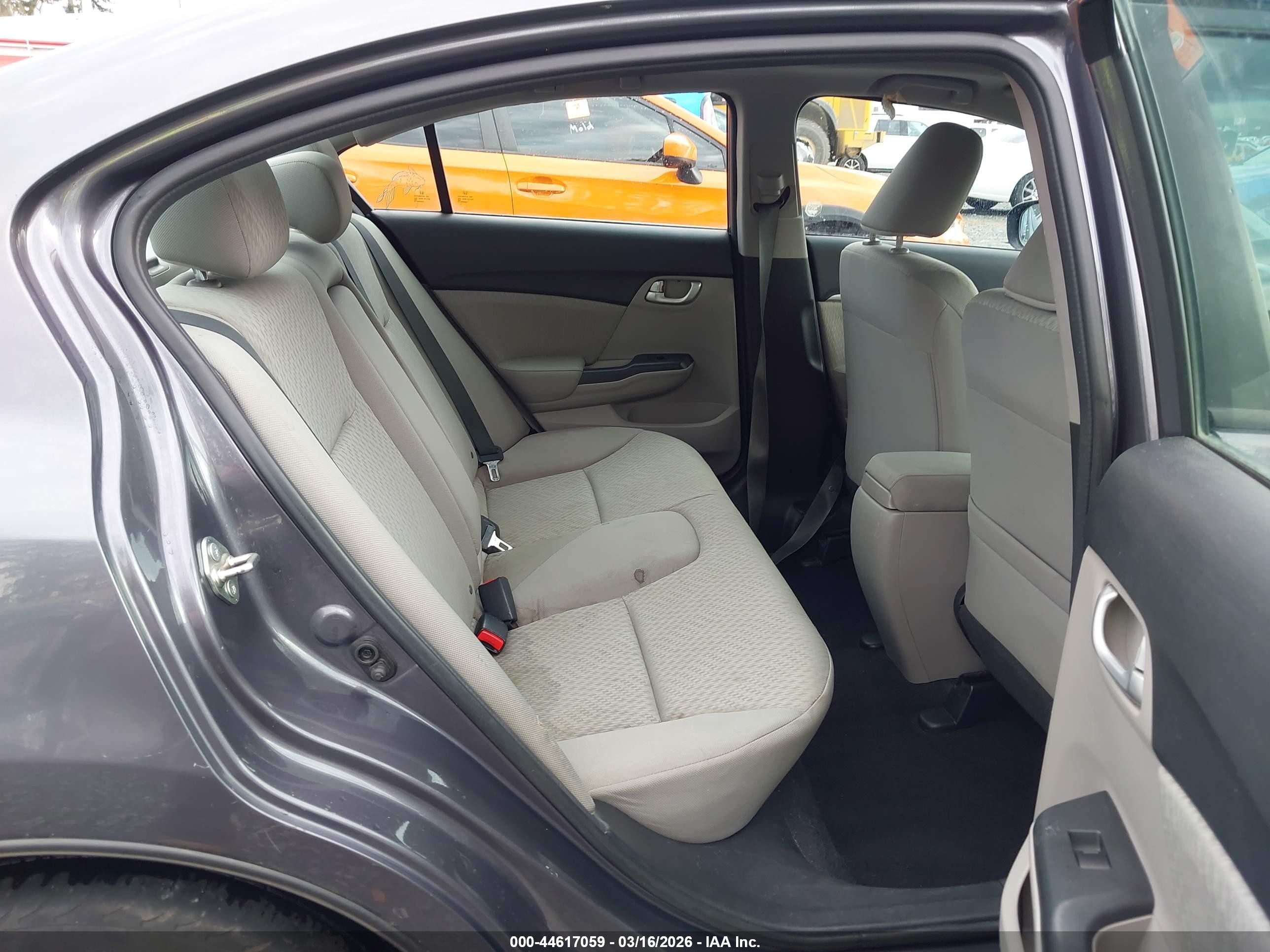 2014 Honda Civic Ex Gray vin: 19XFB2F87EE254655