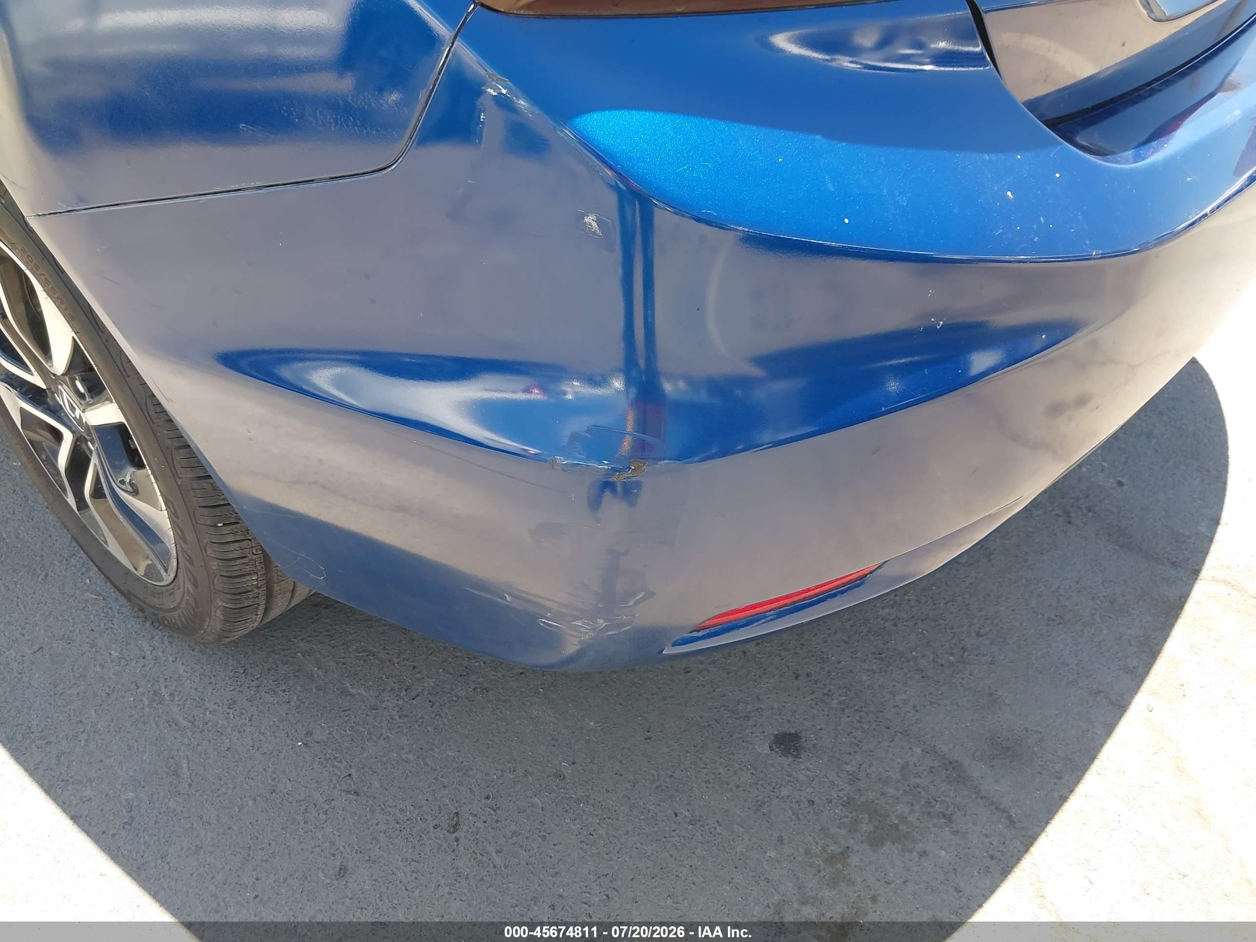 2014 Honda Civic Ex Blue vin: 19XFB2F87EE255501