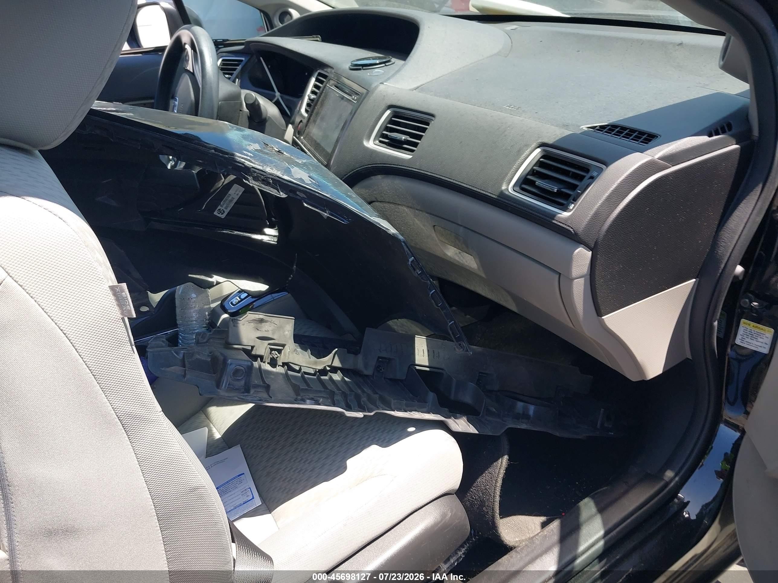 2014 Honda Civic Ex Черный vin: 19XFB2F87EE265008