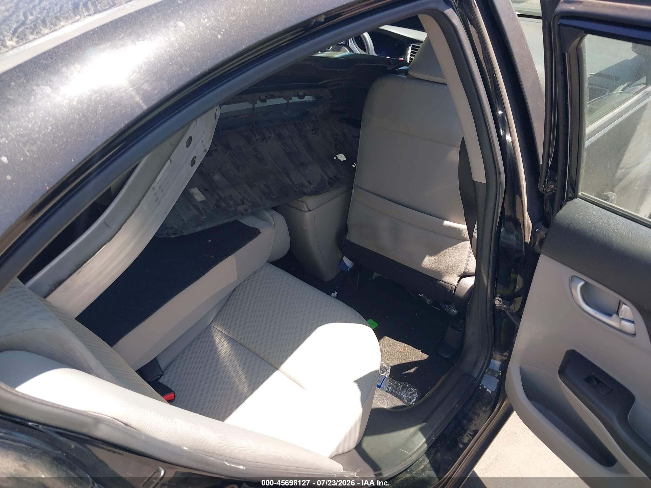 2014 Honda Civic Ex Черный vin: 19XFB2F87EE265008
