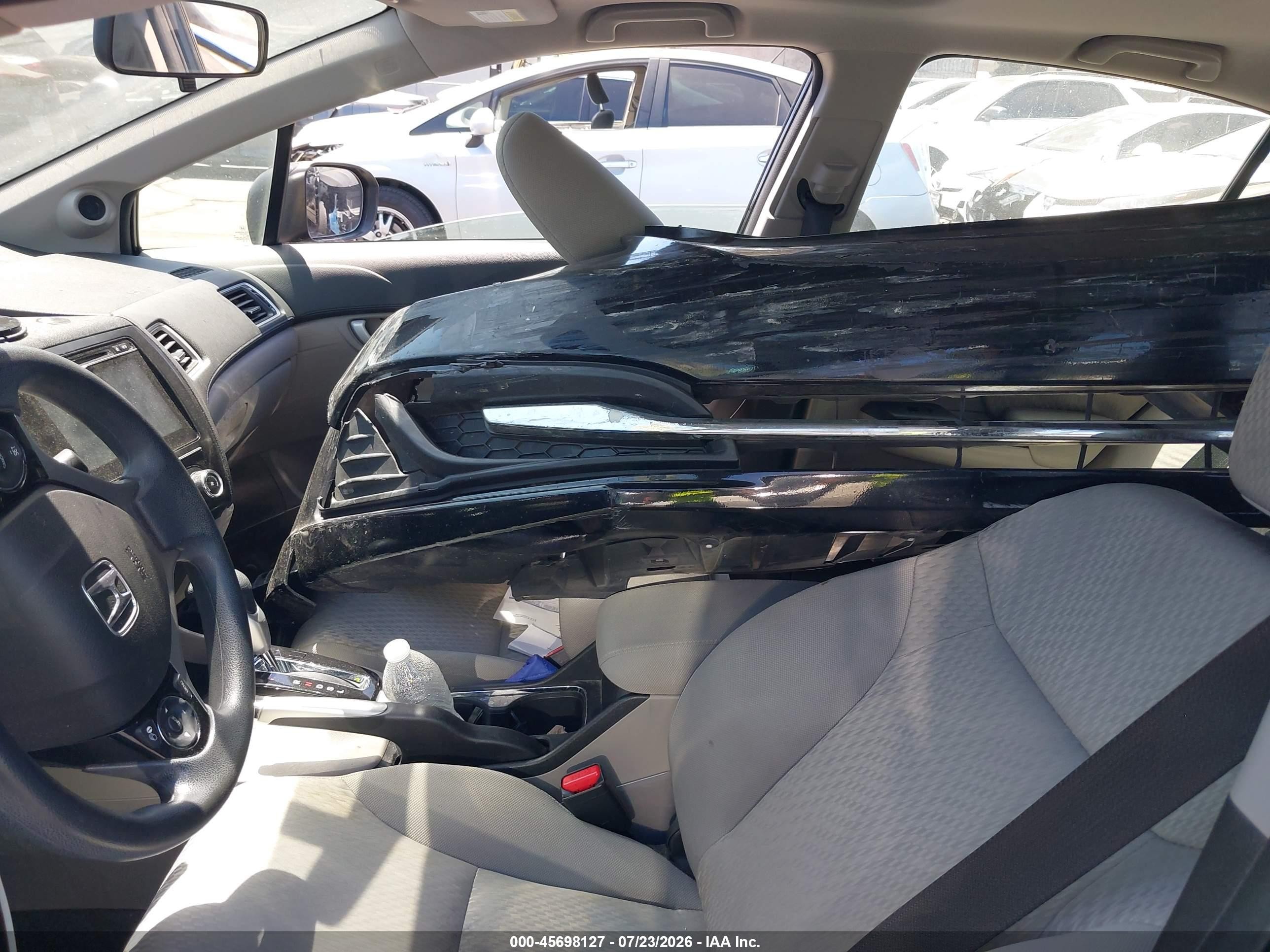 2014 Honda Civic Ex Черный vin: 19XFB2F87EE265008