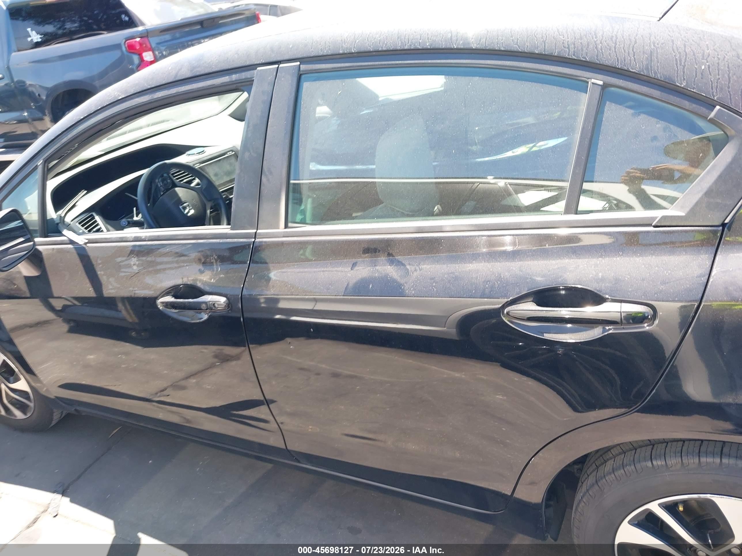 2014 Honda Civic Ex Черный vin: 19XFB2F87EE265008