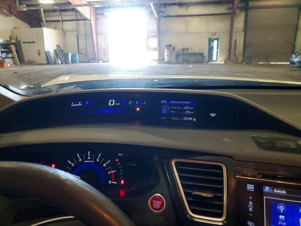2015 Honda Civic Ex White vin: 19XFB2F87FE007234