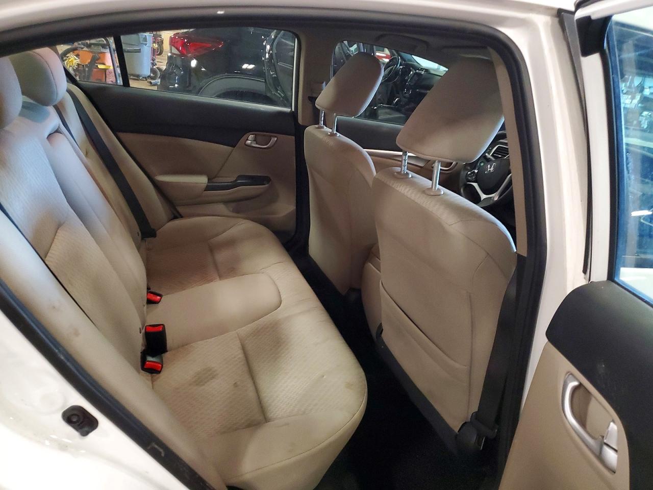 2015 Honda Civic Ex White vin: 19XFB2F87FE007234