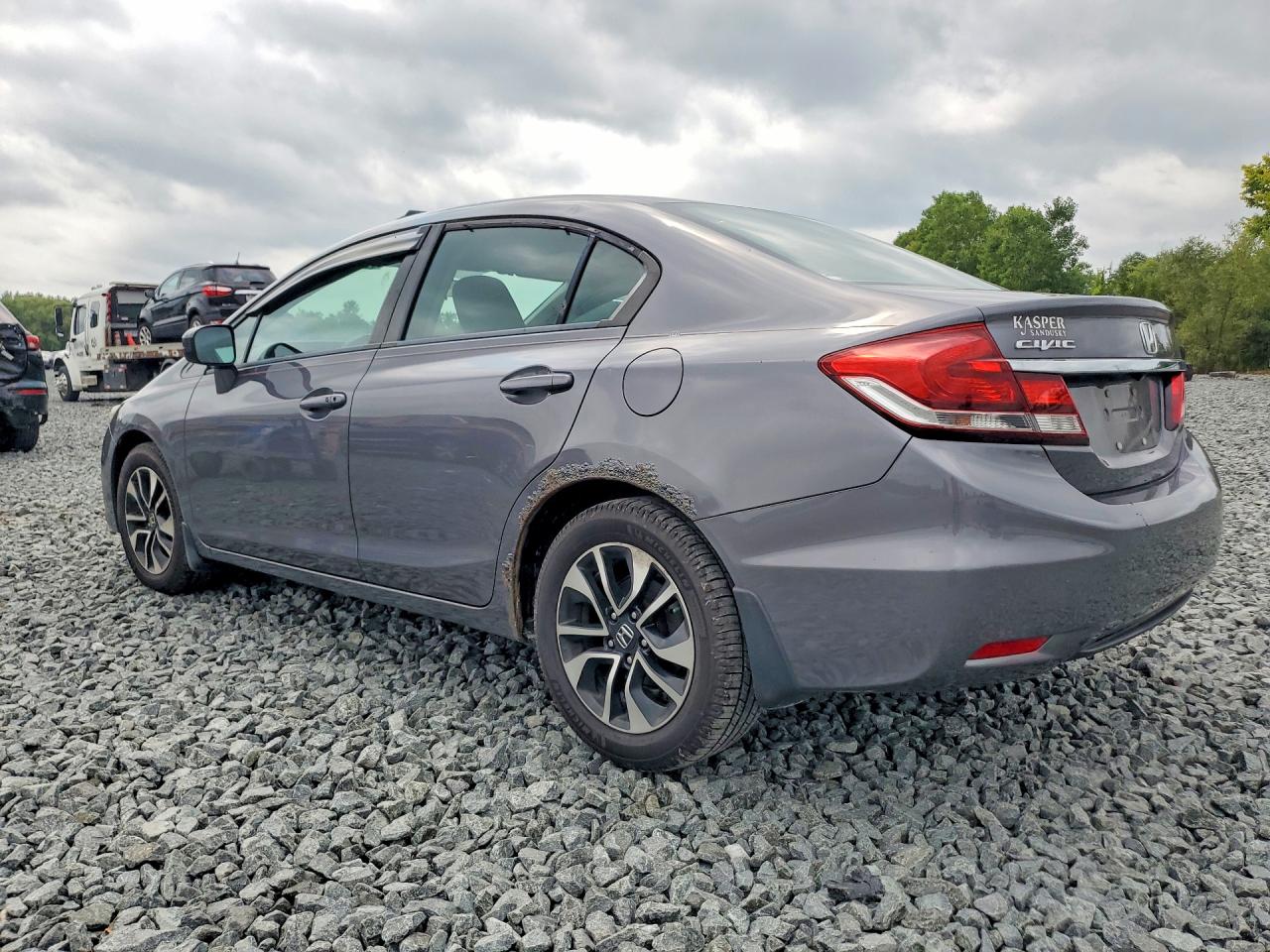 2015 Honda Civic Ex Gray vin: 19XFB2F87FE029413