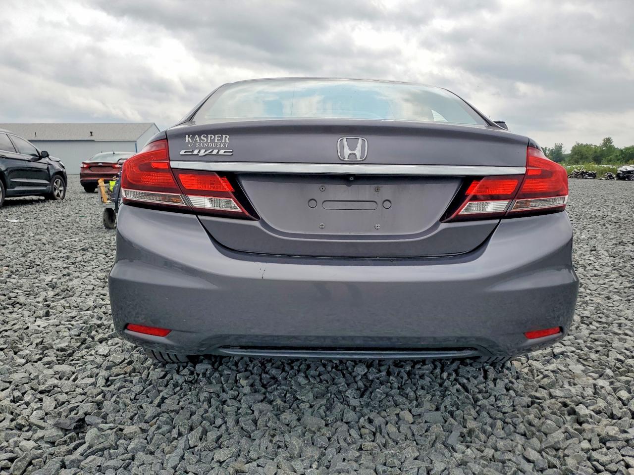 2015 Honda Civic Ex Gray vin: 19XFB2F87FE029413