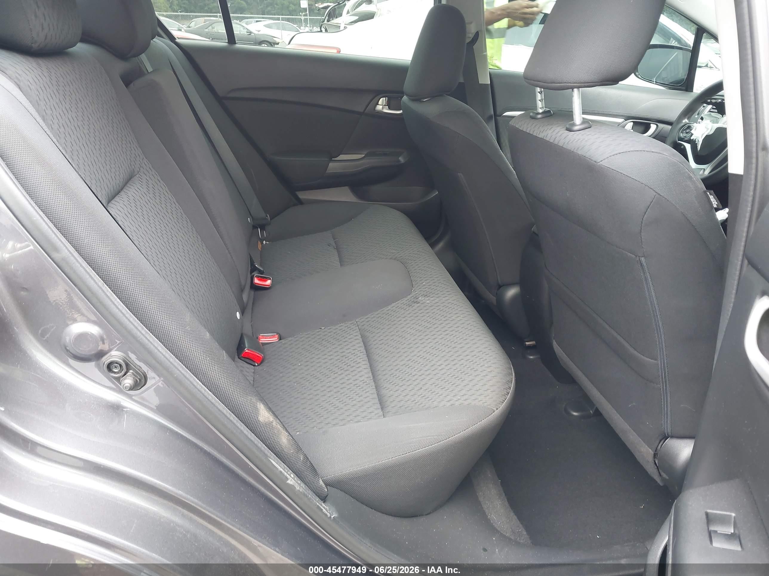 2015 Honda Civic Ex Gray vin: 19XFB2F87FE033820
