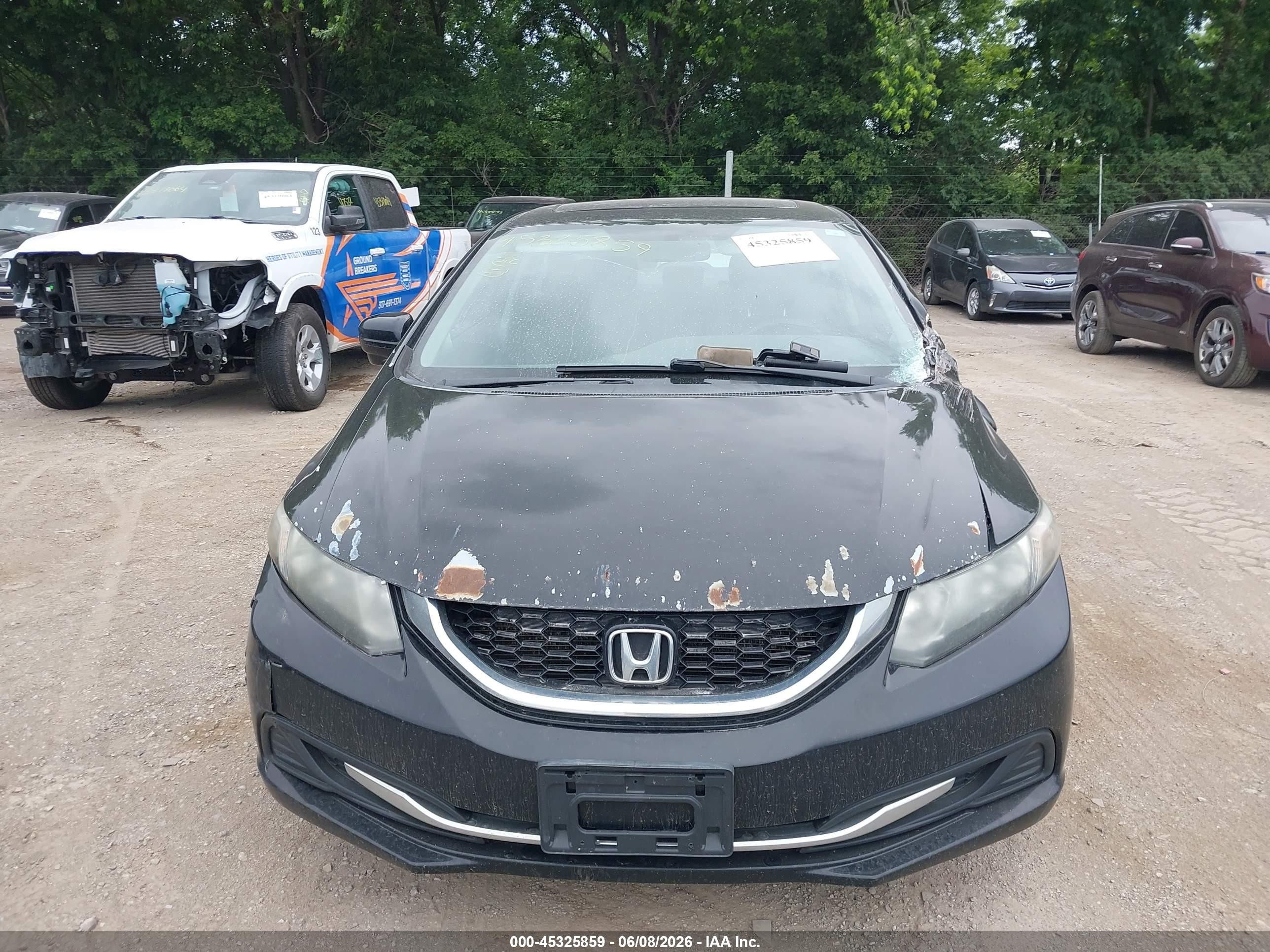 2015 Honda Civic Ex Черный vin: 19XFB2F87FE052125