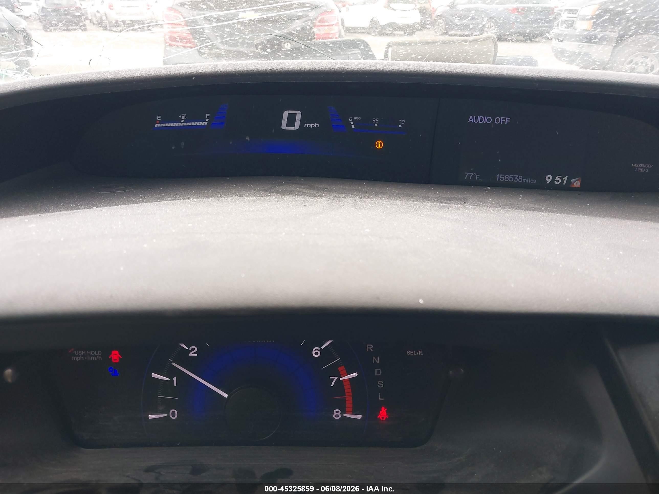 2015 Honda Civic Ex Черный vin: 19XFB2F87FE052125
