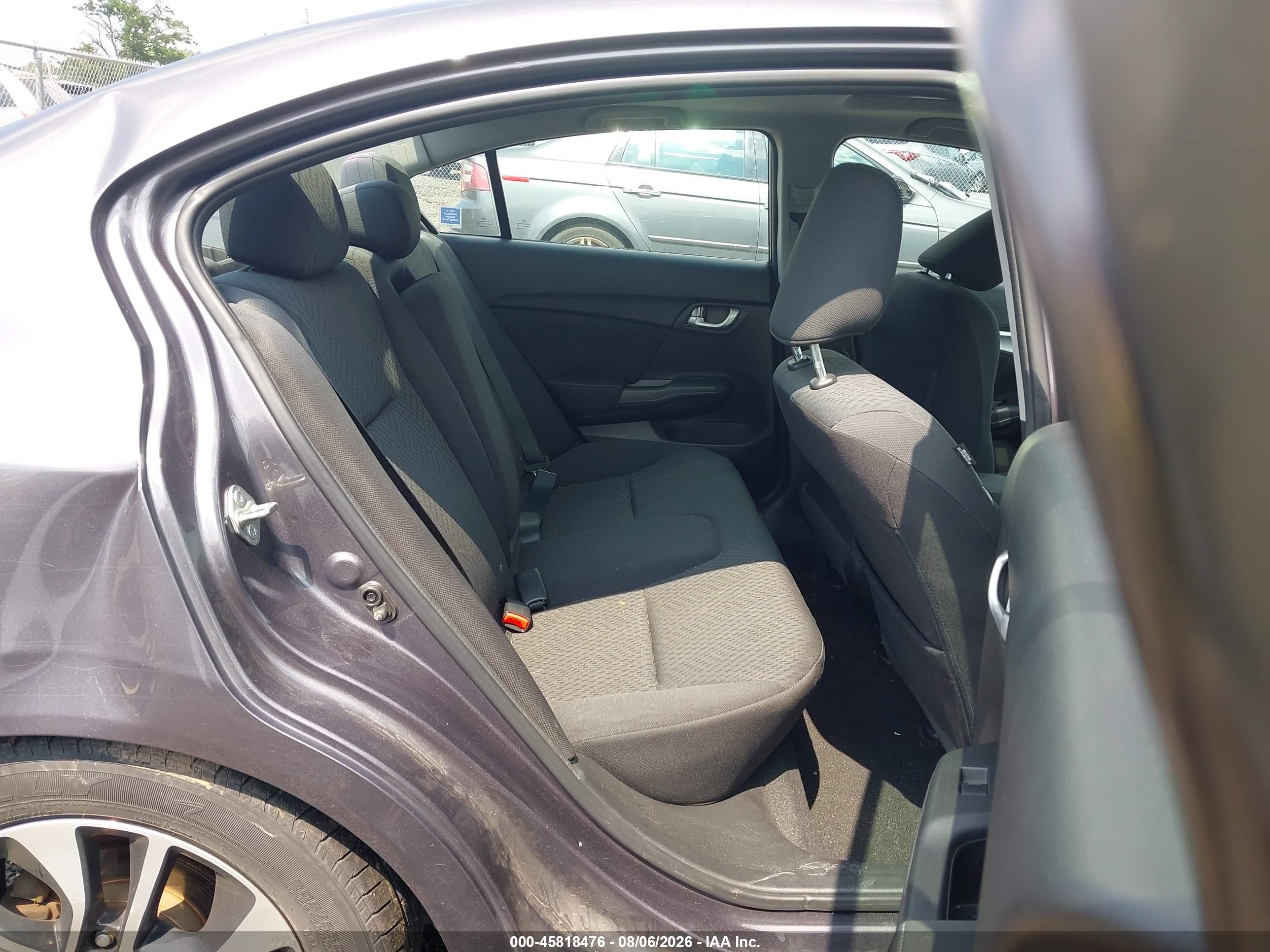 2015 Honda Civic Ex Gray vin: 19XFB2F87FE055283