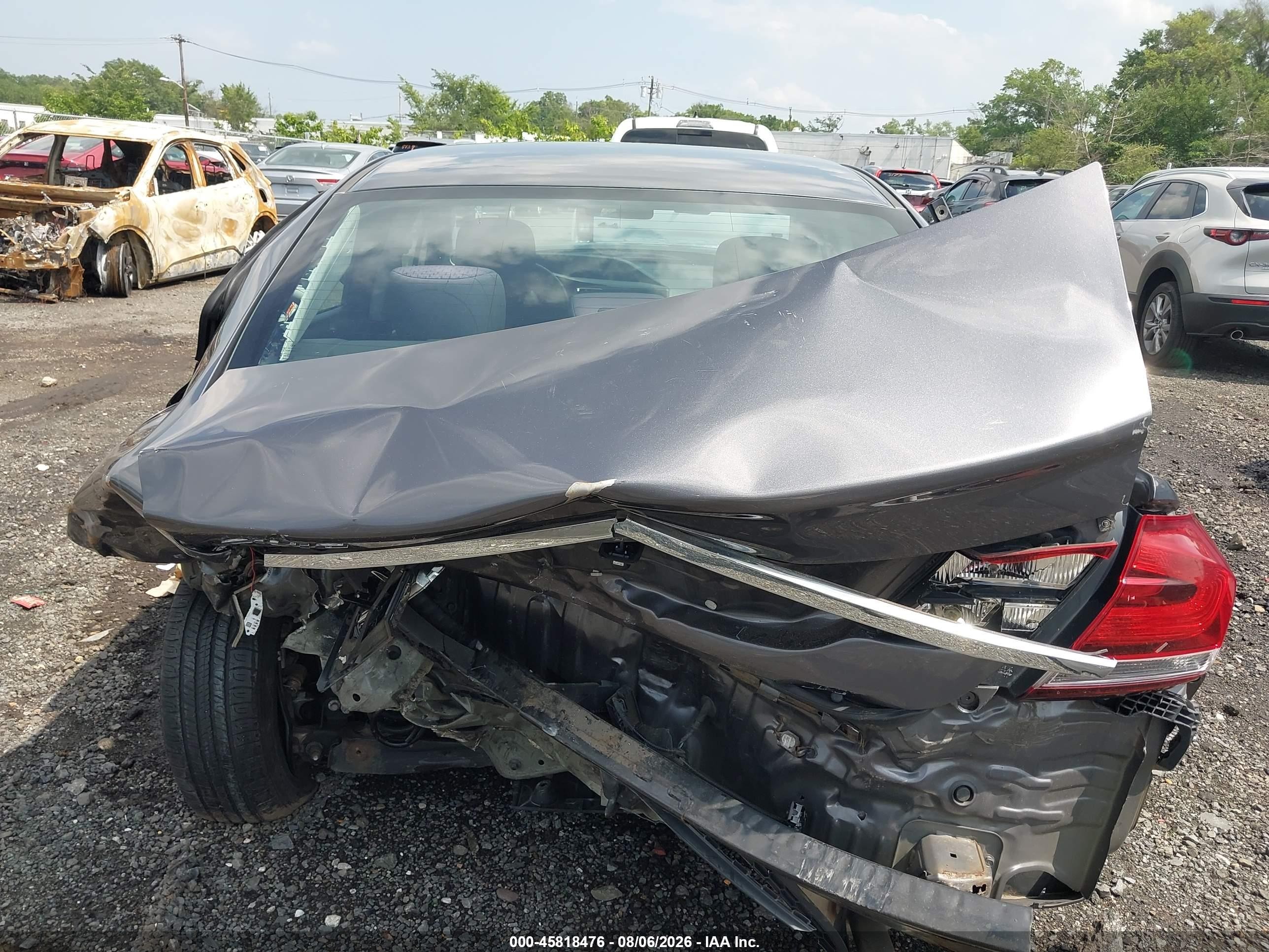 2015 Honda Civic Ex Gray vin: 19XFB2F87FE055283