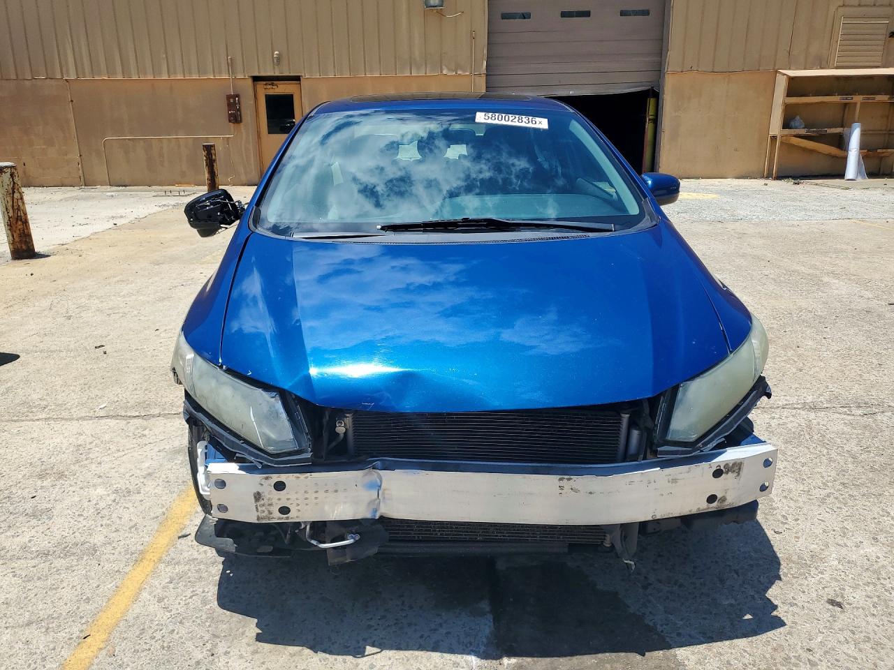 2015 Honda Civic Ex Blue vin: 19XFB2F87FE058491