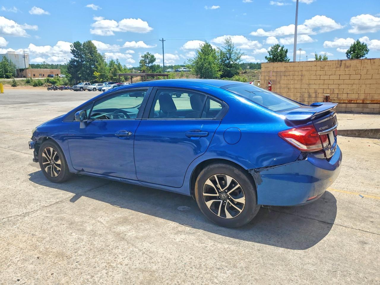 2015 Honda Civic Ex Blue vin: 19XFB2F87FE058491