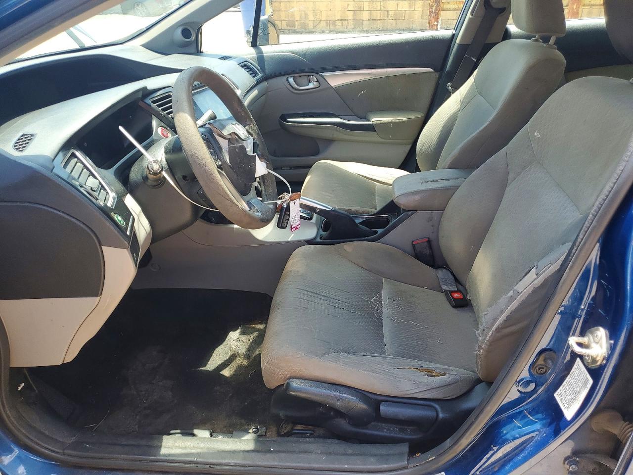 2015 Honda Civic Ex Blue vin: 19XFB2F87FE058491