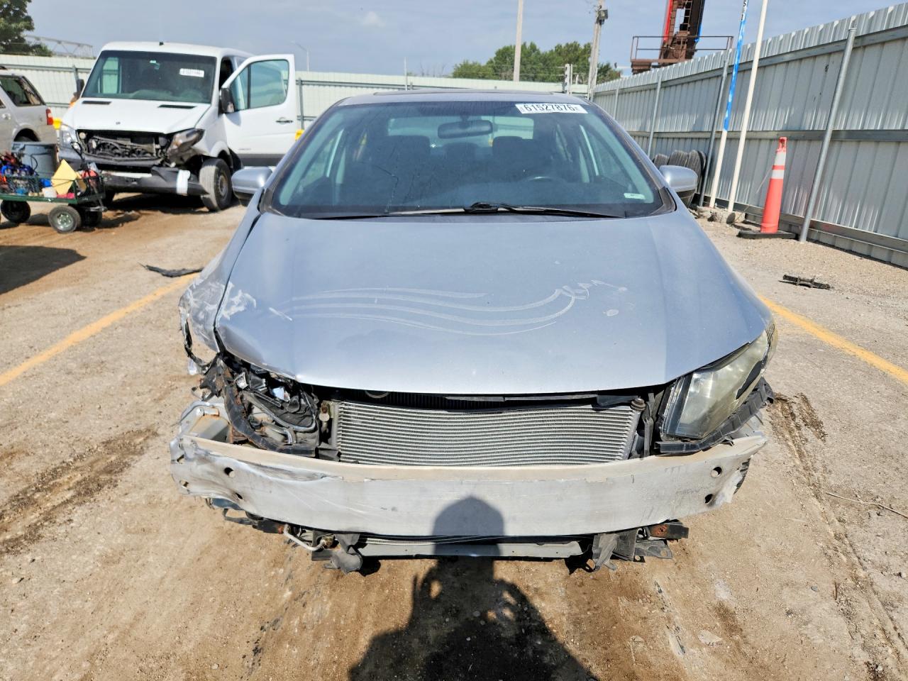 2015 Honda Civic Ex Silver vin: 19XFB2F87FE075114