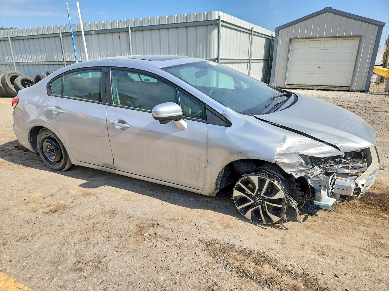 2015 Honda Civic Ex Silver vin: 19XFB2F87FE075114