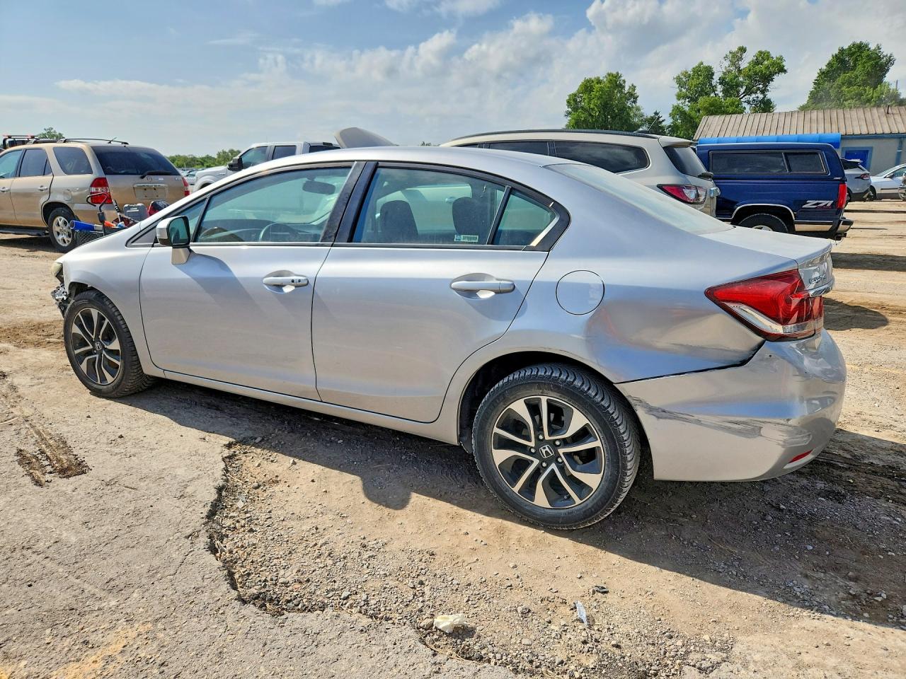 2015 Honda Civic Ex Silver vin: 19XFB2F87FE075114