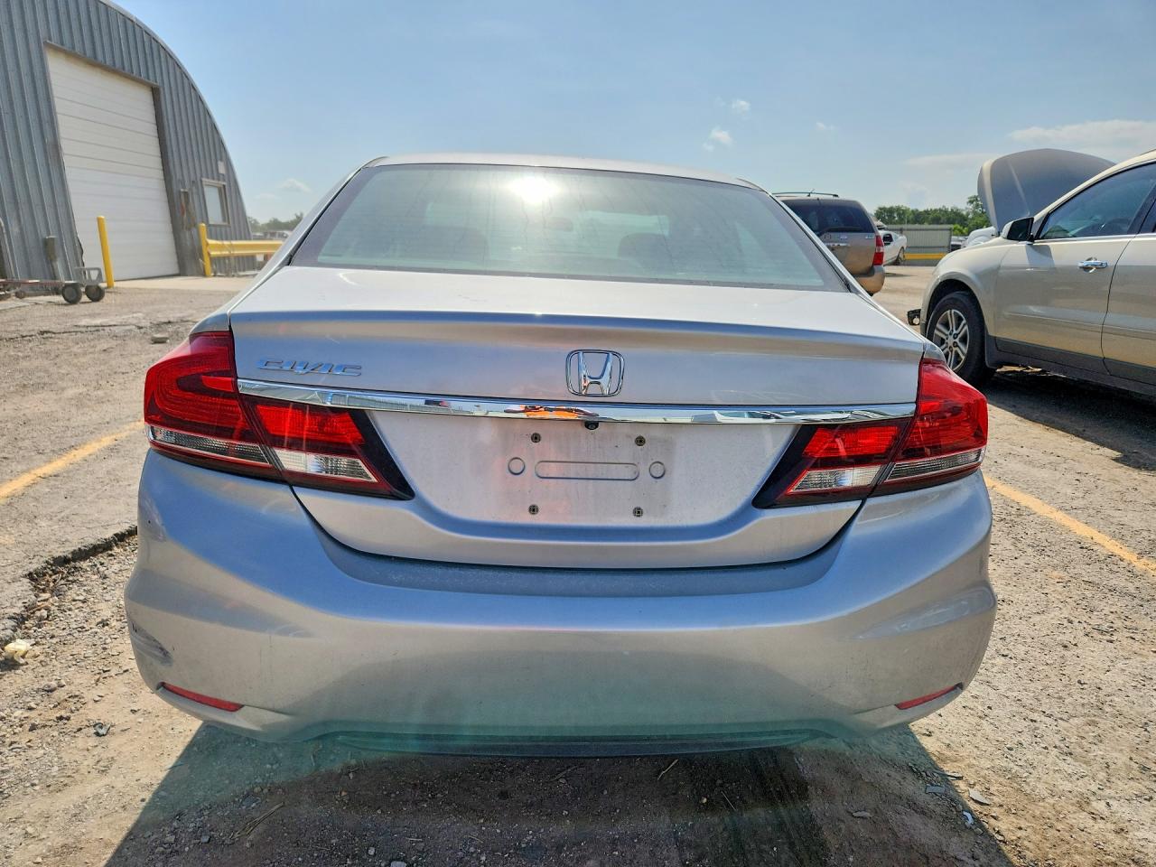 2015 Honda Civic Ex Silver vin: 19XFB2F87FE075114