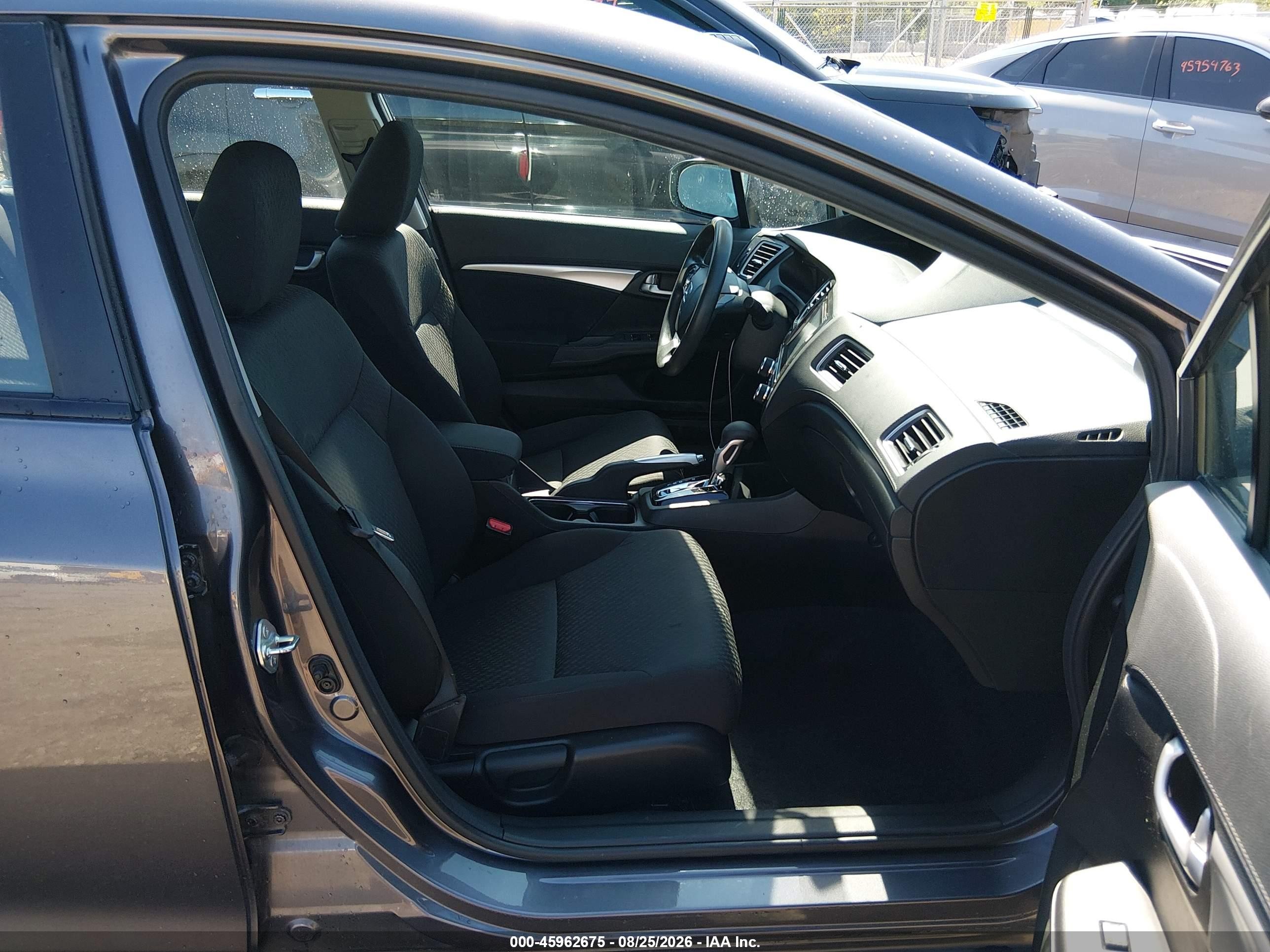 2015 Honda Civic Ex Gray vin: 19XFB2F87FE082760