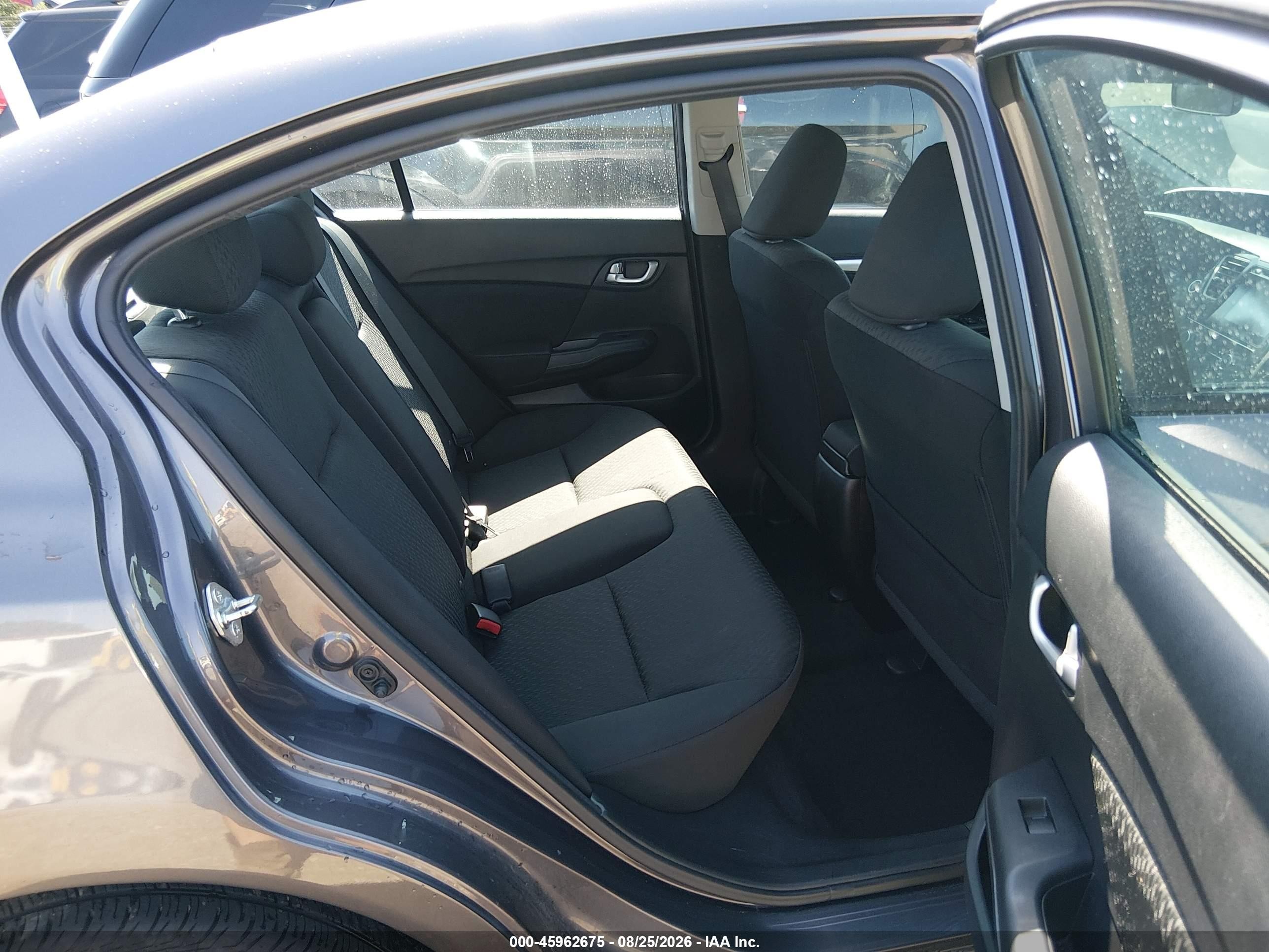 2015 Honda Civic Ex Gray vin: 19XFB2F87FE082760