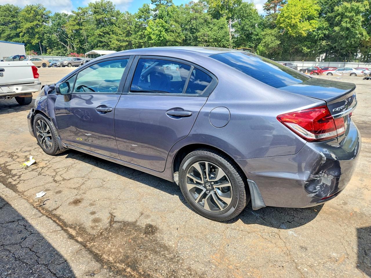 2015 Honda Civic Ex Серебряный vin: 19XFB2F87FE085612