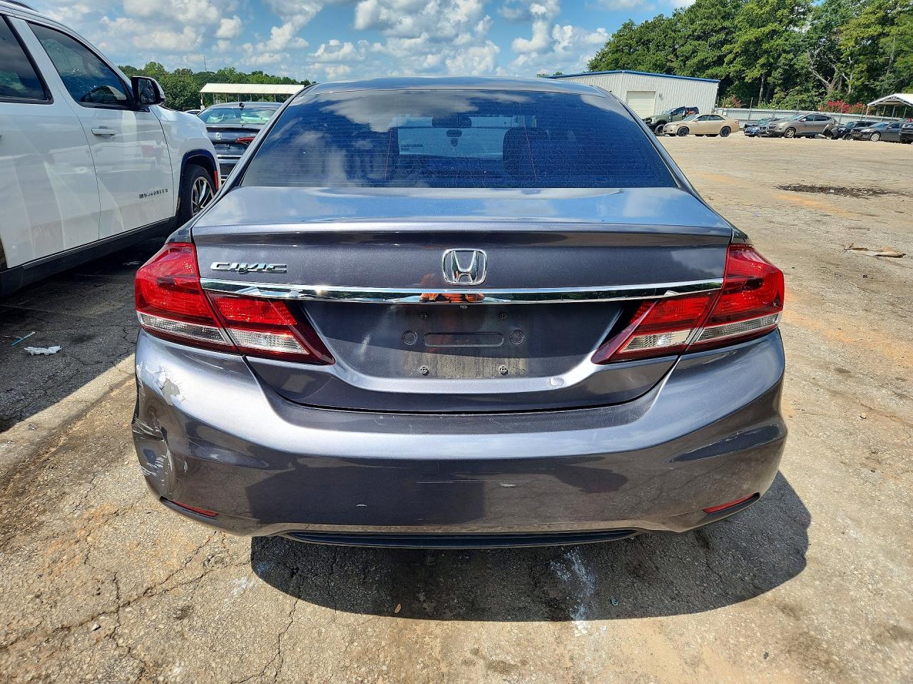 2015 Honda Civic Ex Серебряный vin: 19XFB2F87FE085612