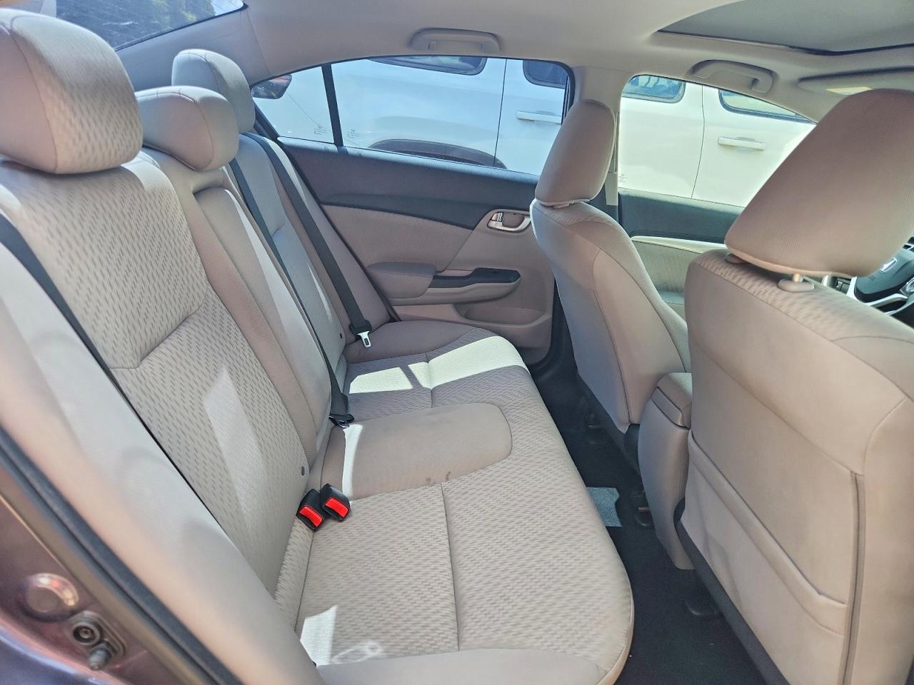 2015 Honda Civic Ex Серебряный vin: 19XFB2F87FE085612