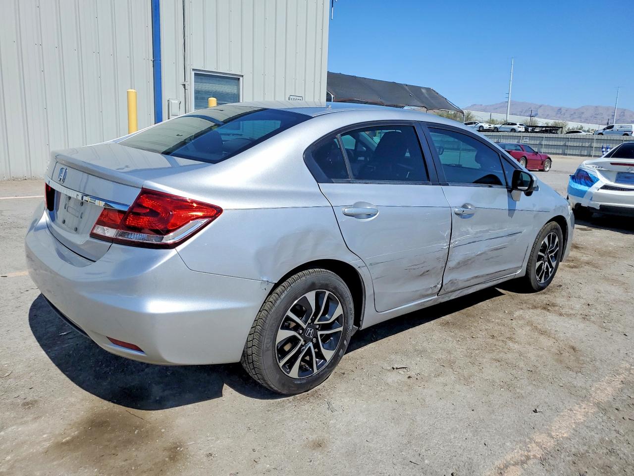 2015 Honda Civic Ex Silver vin: 19XFB2F87FE085724