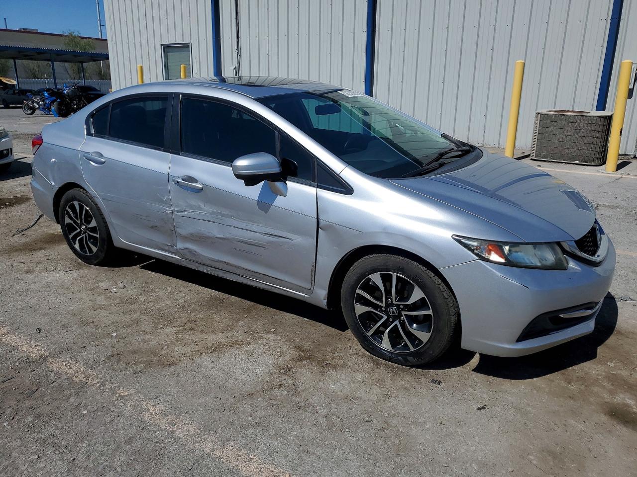 2015 Honda Civic Ex Silver vin: 19XFB2F87FE085724
