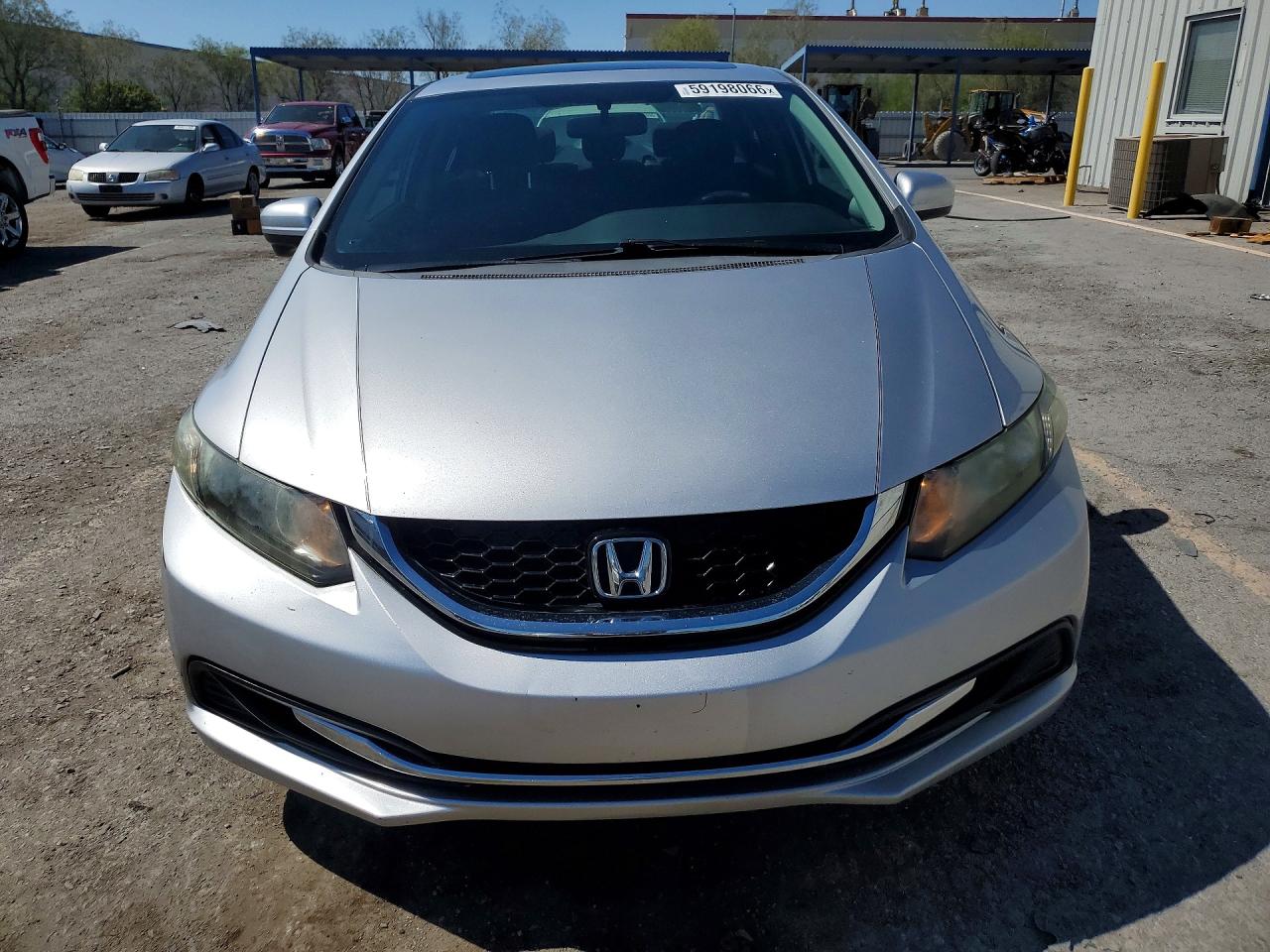 2015 Honda Civic Ex Silver vin: 19XFB2F87FE085724